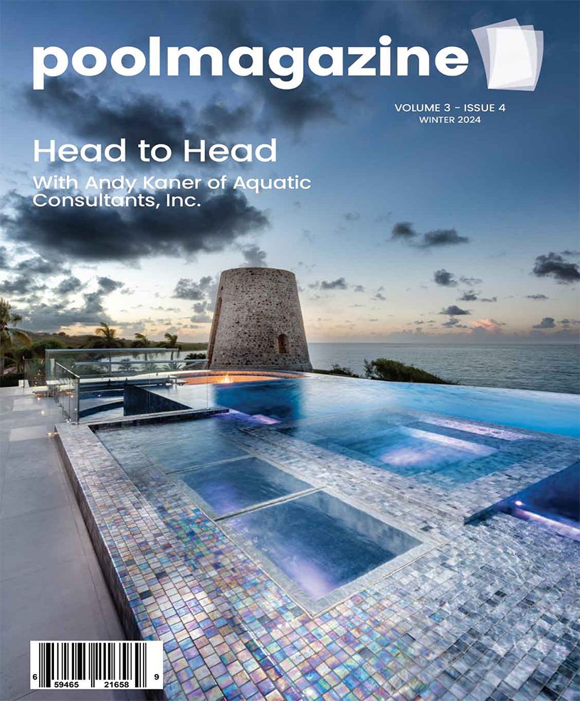 Cover Pool Magazine Volume 3 Issue 4 Winter 2023 - tieleman zwembadtechniek