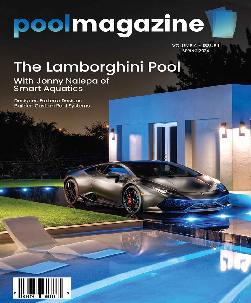 Cover Pool Magazine Volume 4 Issue 1 Spring - tieleman zwembadtechniek