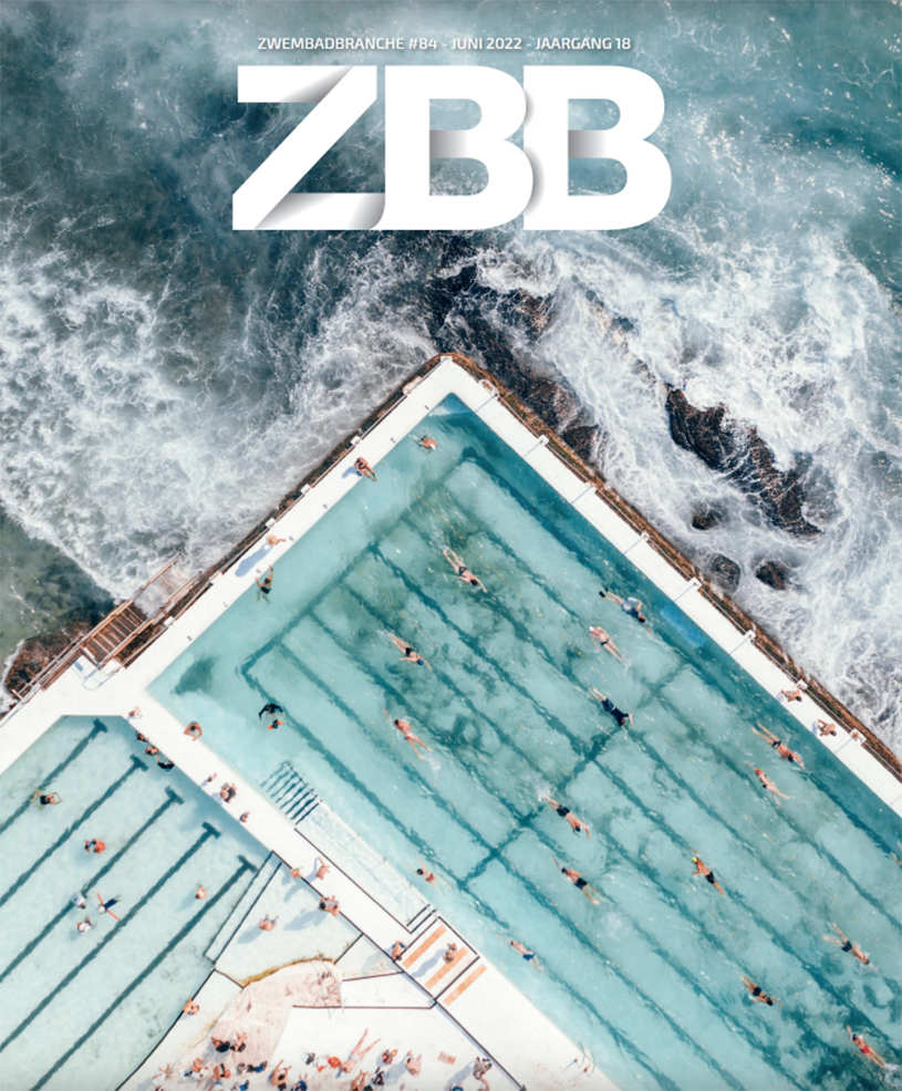 Cover Zwembadbranche Issue 84 June 2022 - tieleman zwembadtechniek