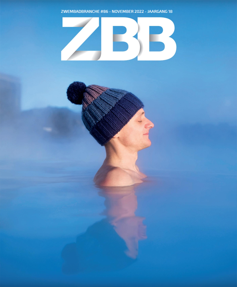 Cover Zwembadbranche Issue 86 November 2022 - tieleman zwembadtechniek